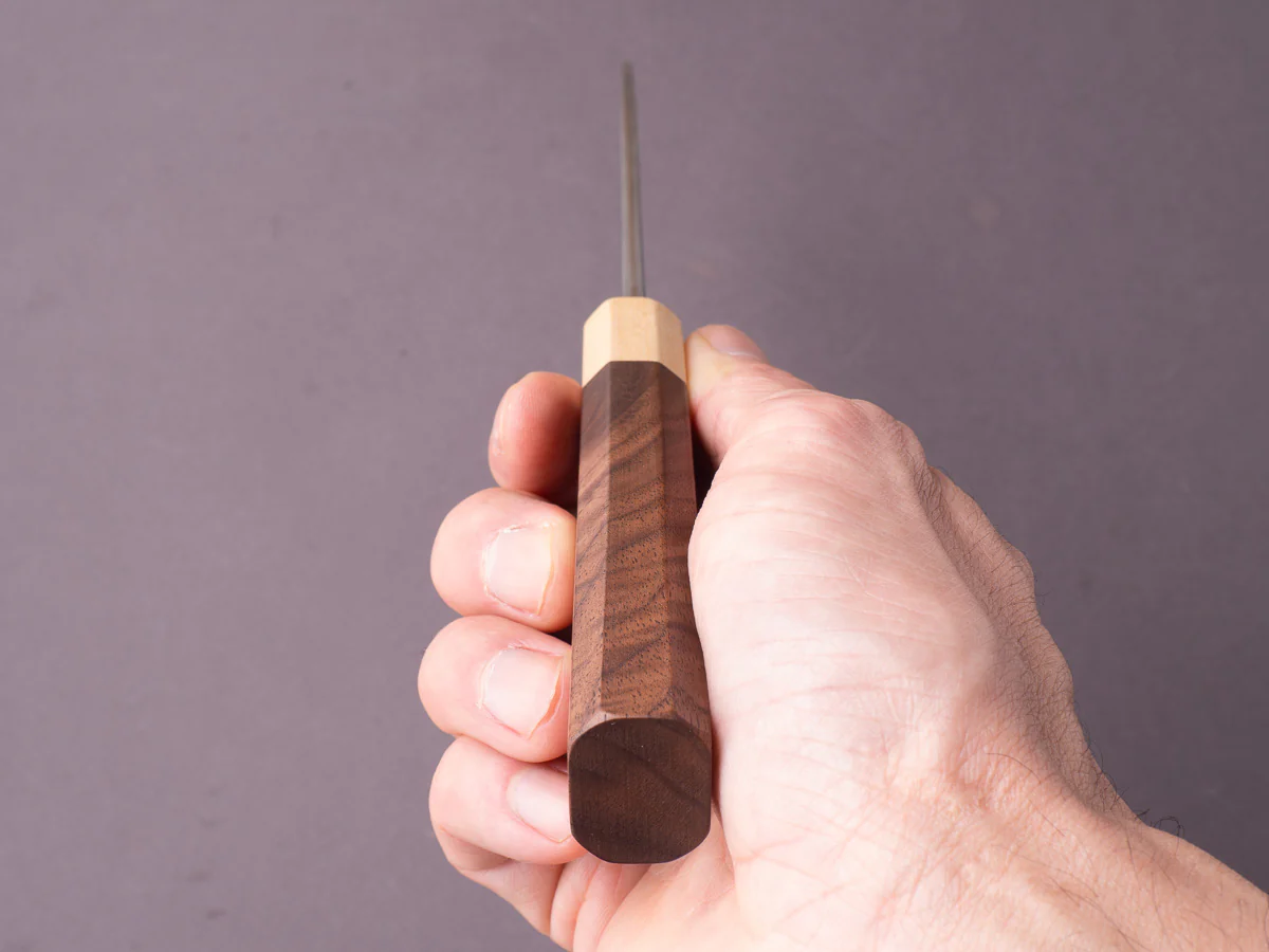 Hitohira - TD - SLD - Nashiji - Petty - 150mm - Walnut Handle - Image 14