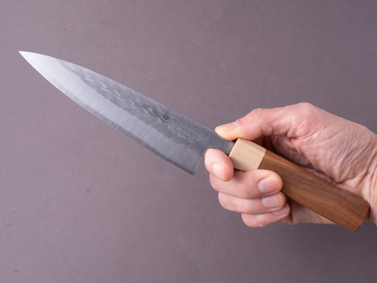 Hitohira - TD - SLD - Nashiji - Petty - 150mm - Walnut Handle - Image 5