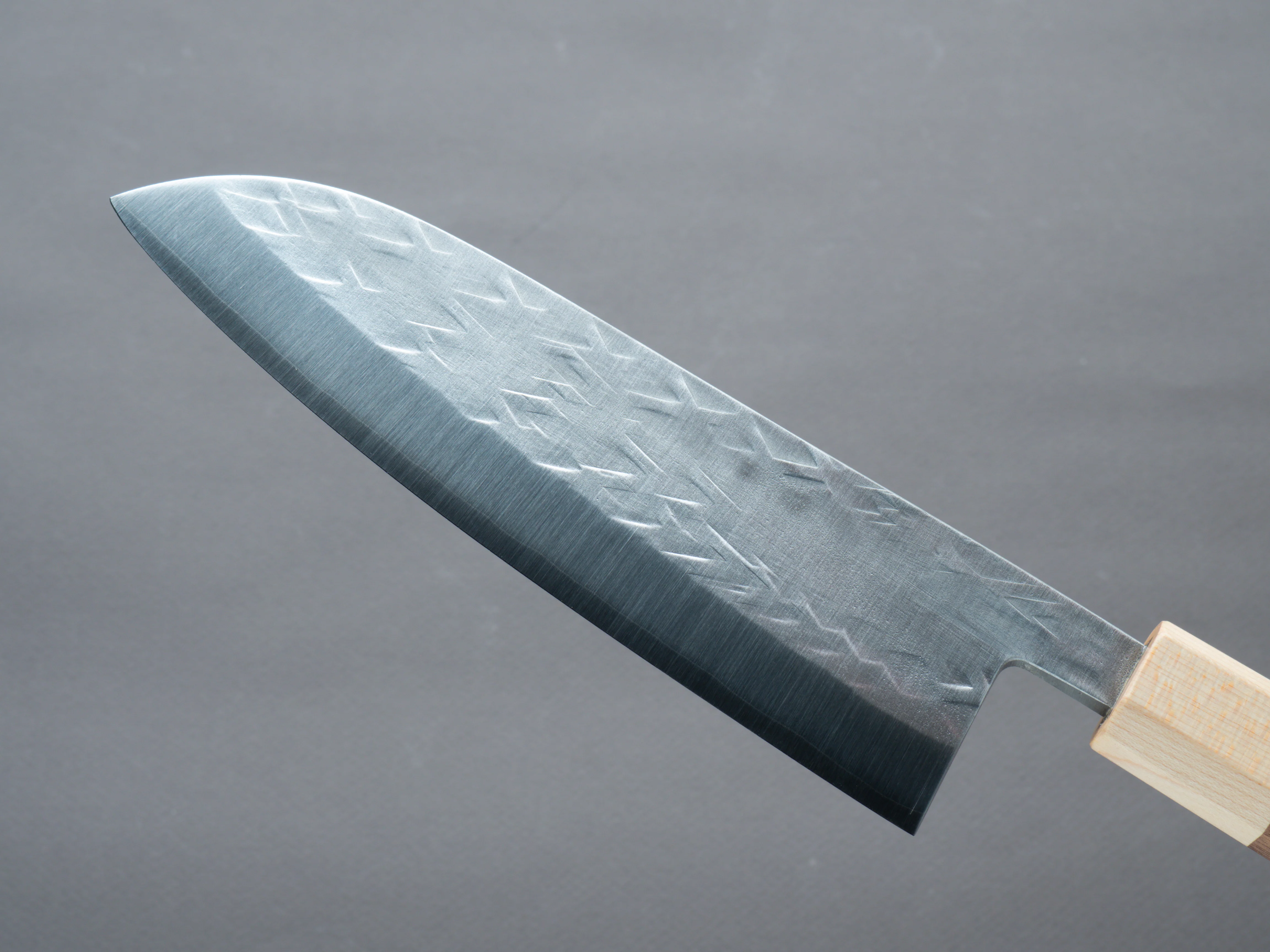 Hitohira - TD - SLD - Tsuchime - Santoku - 165mm - Walnut Handle - Image 3