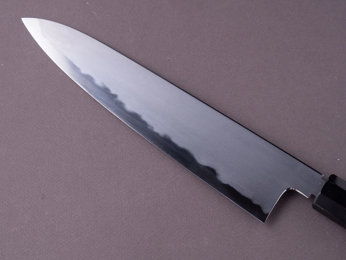 Tetsujin -  Blue #2 - Kasumi - 240mm Gyuto - Taihei Handle - Image 9