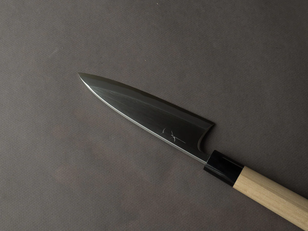 Hitohira - Togashi - Tachi - White #1 - 150mm Deba - D-Shaped Ho Wood Handle - Image 2