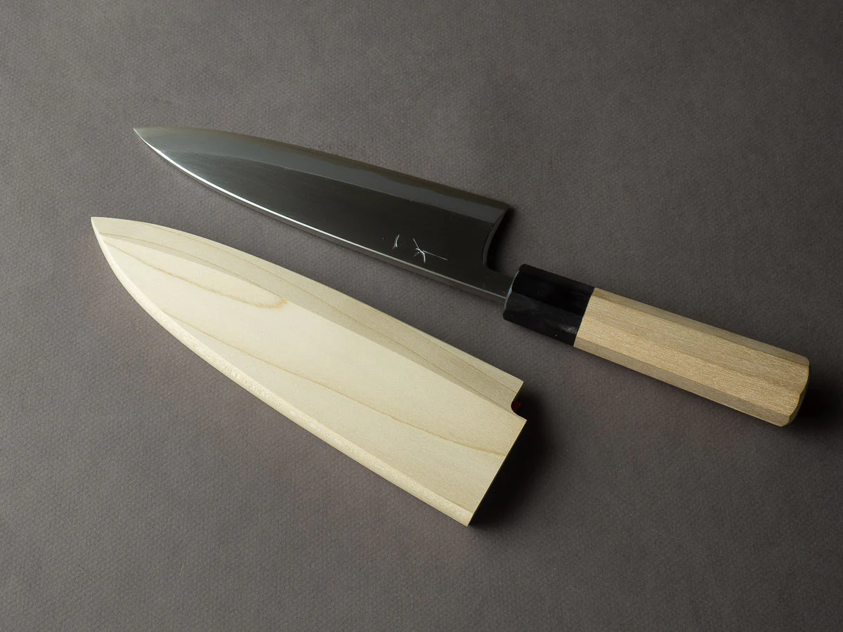 Hitohira - Togashi - Tachi - White #1 - 180mm Deba - Ho Wood Handle - Image 7