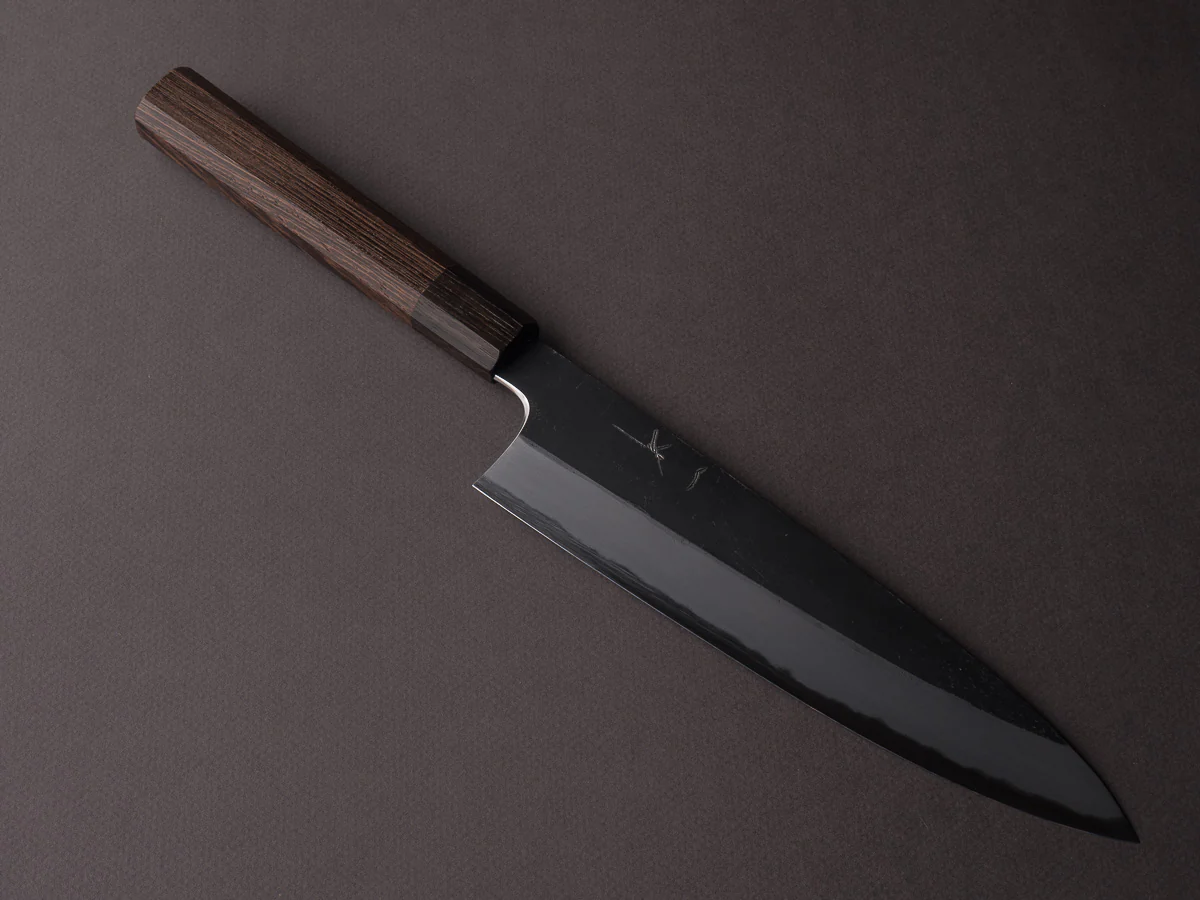 Hitohira - Togashi - White #2 - Kurouchi - 210mm Gyuto - Tagayasan Handle