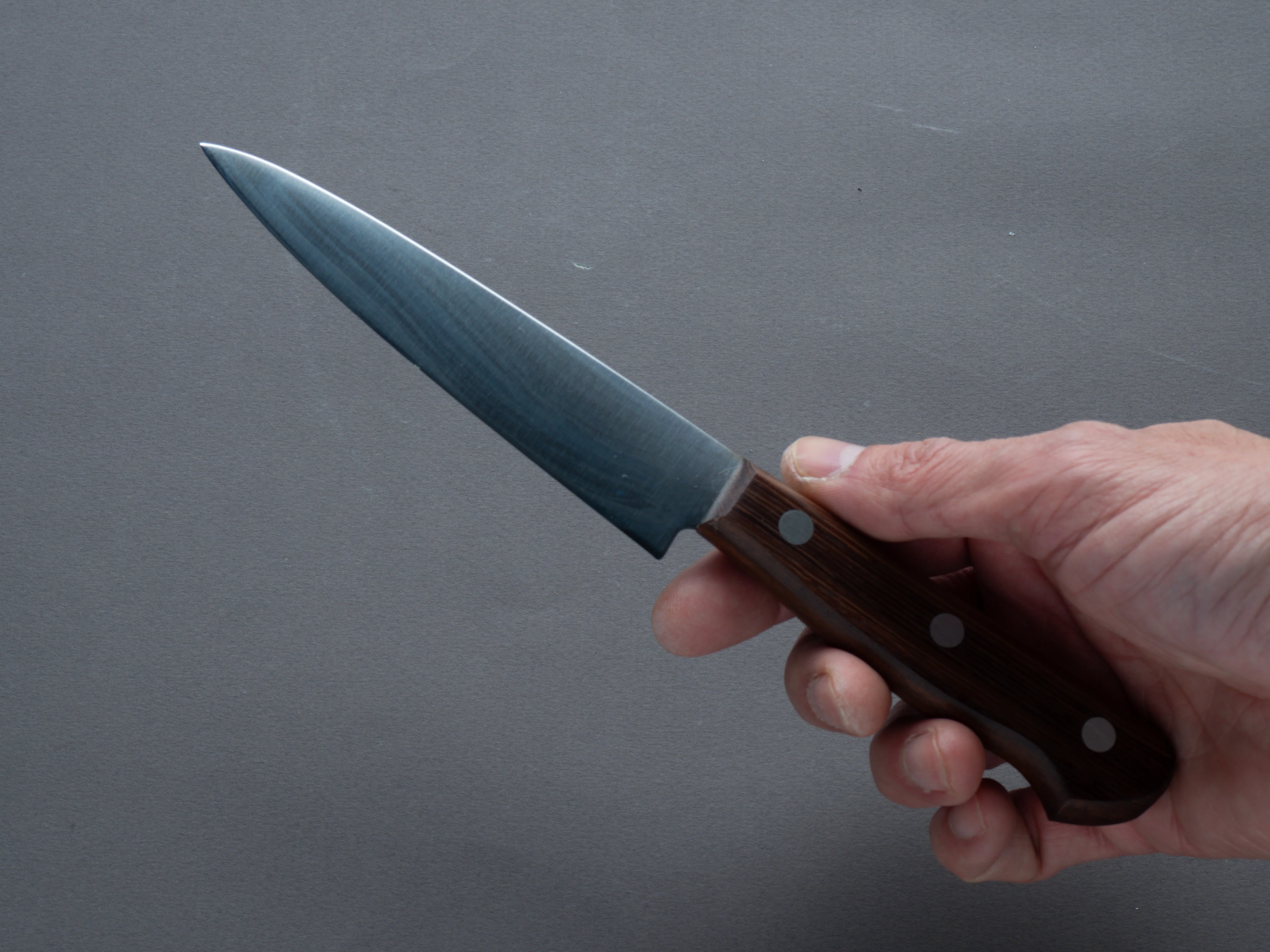 Hitohira - Vintage SK - 120mm Petty - Tagayasan Handle - No Bolster - Image 3