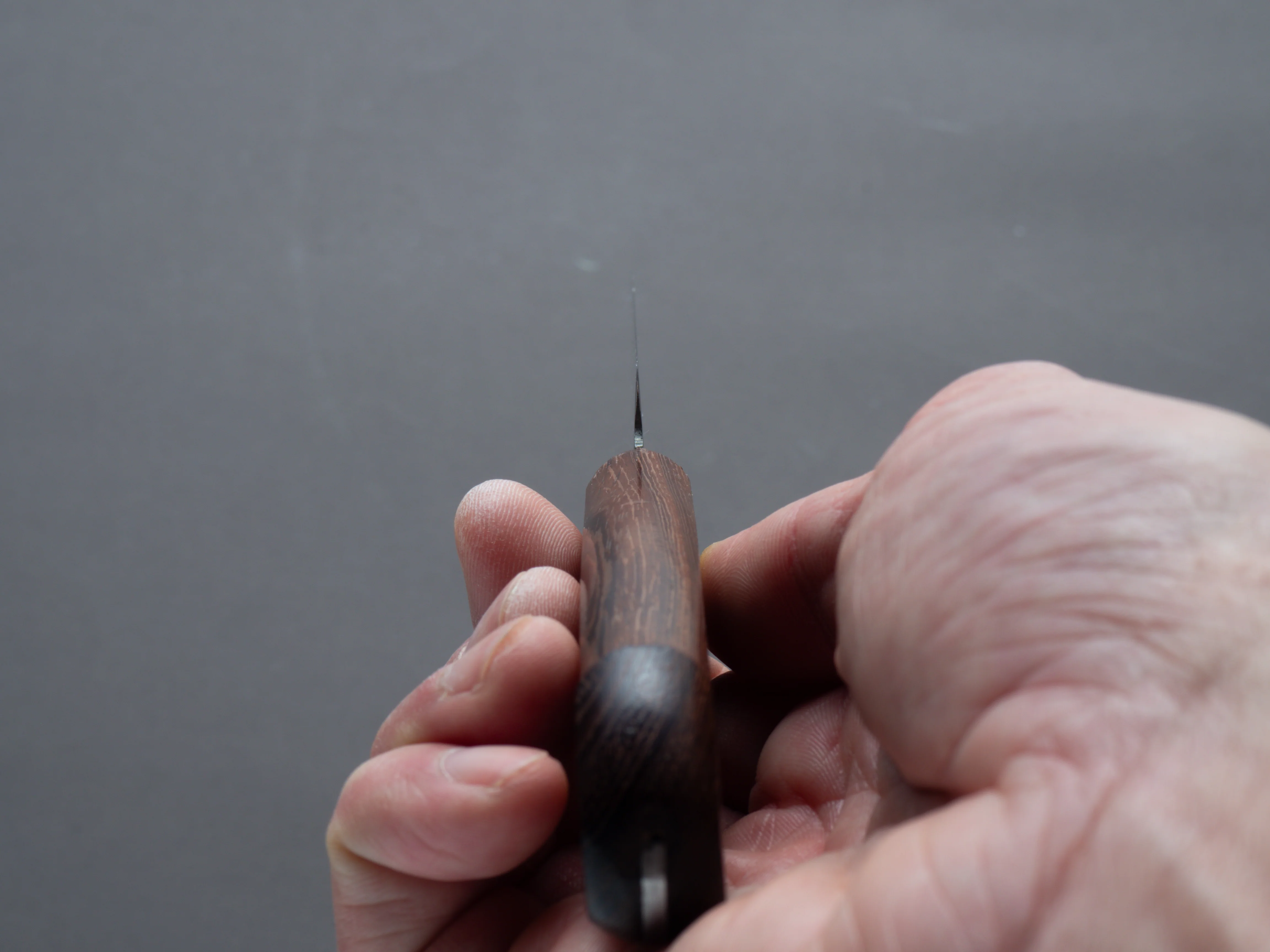 Hitohira - Vintage SK - 120mm Petty - Tagayasan Handle - No Bolster - Image 6