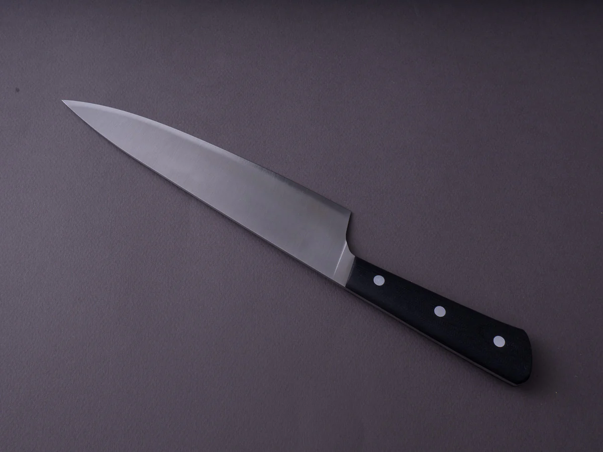 K Sabatier - 200 Range - 14C28N - 7" Chef - G10 Handle - Leather Sleeve - Image 9