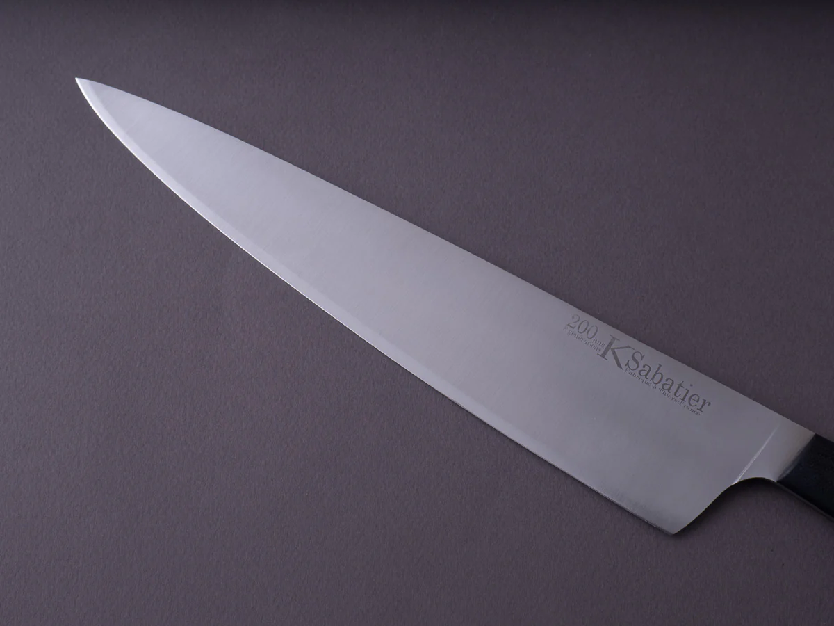 K Sabatier - 200 Range - 14C28N - 10" Chef - G10 Handle - Leather Sleeve - Image 4