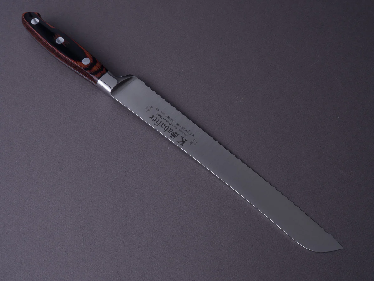 K Sabatier - Elegance - Stainless - 9" Bread Knife - Western Handle - Image 2