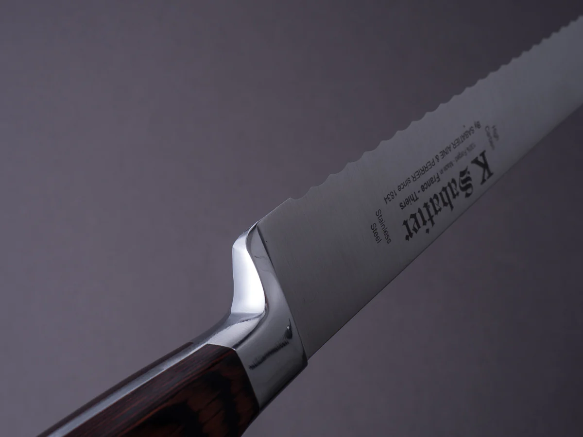 K Sabatier - Elegance - Stainless - 9" Bread Knife - Western Handle - Image 9