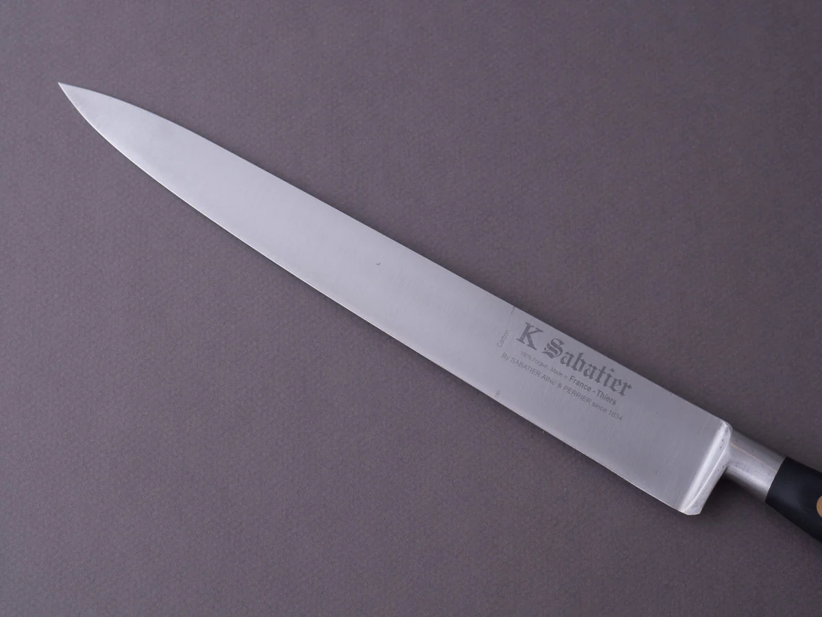 K Sabatier - Authentique - Carbon - Slicer - 10" - Western Handle - Image 4