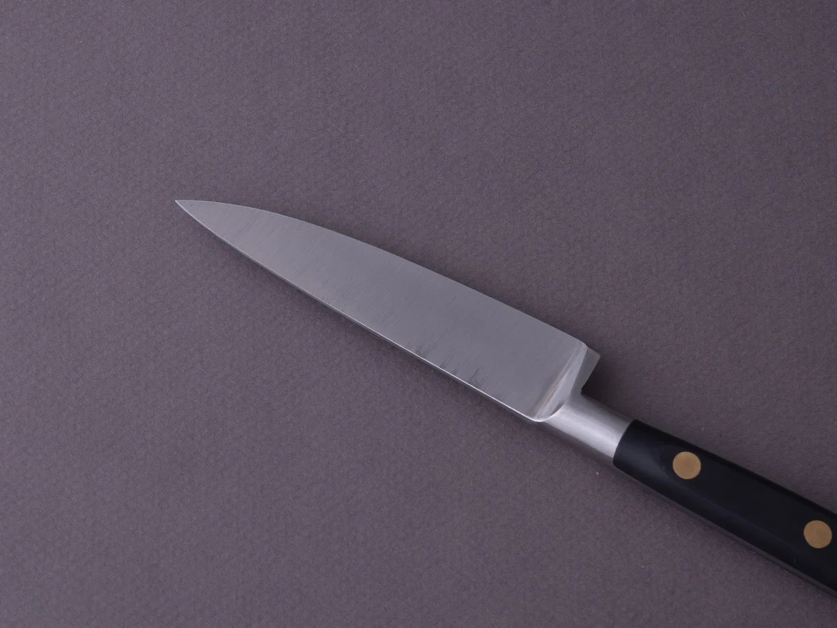K Sabatier - Authentique - Carbon - Paring - 4" - Western Handle - Image 6