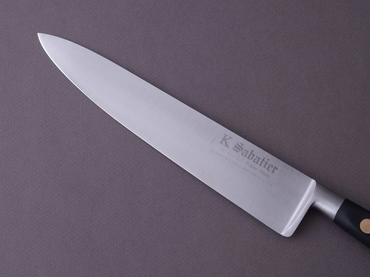 K Sabatier - Authentique - Carbon - Chef - 8" - Western Handle - Image 5