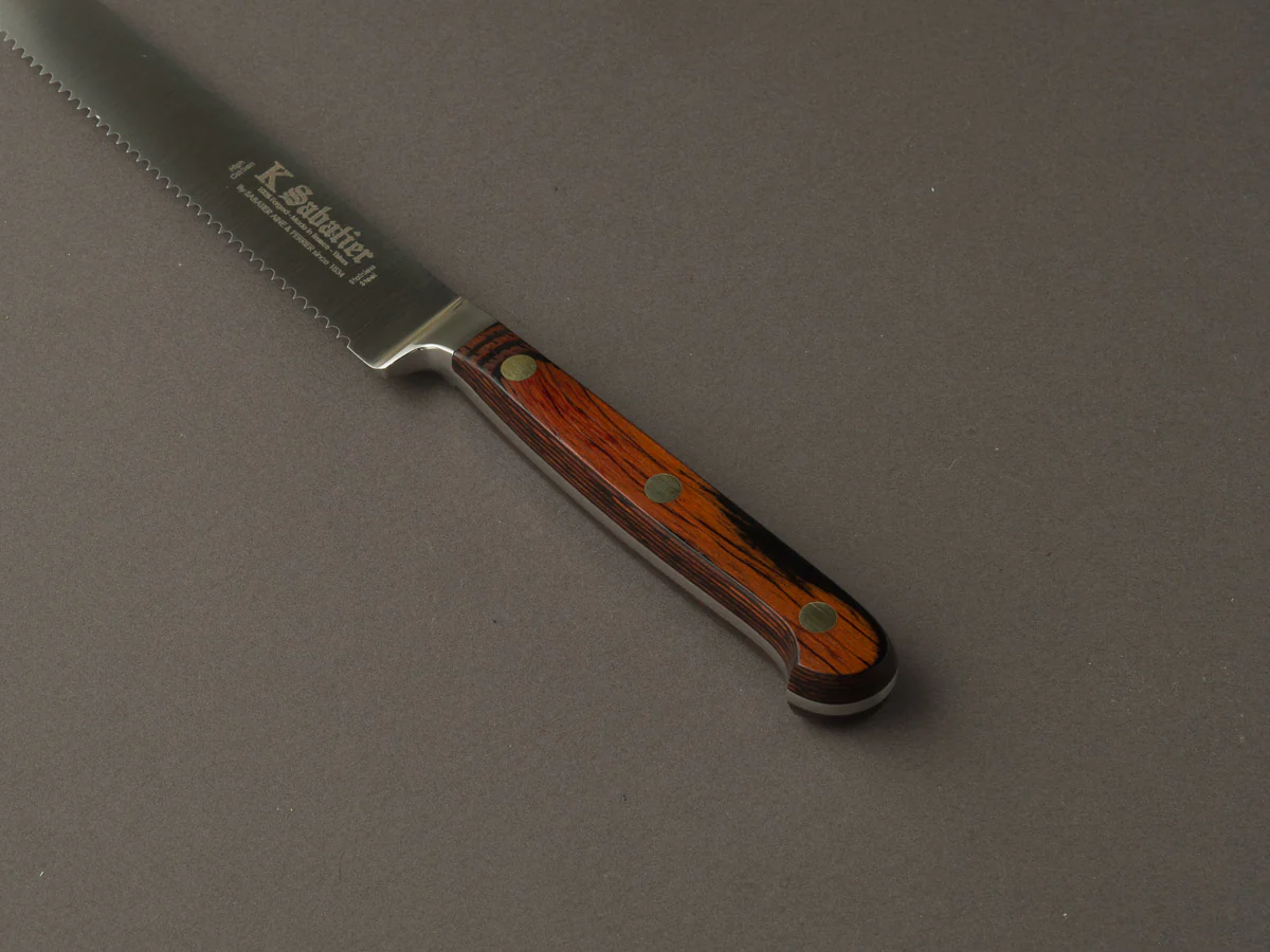 K Sabatier - Auvergne - Stainless - 5" Tomato Knife - Western Handle - Image 4