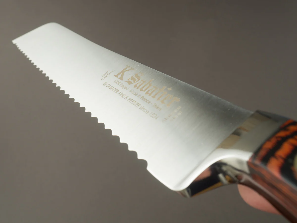 K Sabatier - Auvergne - Stainless - 8" Bread Knife - Western Handle - Image 10