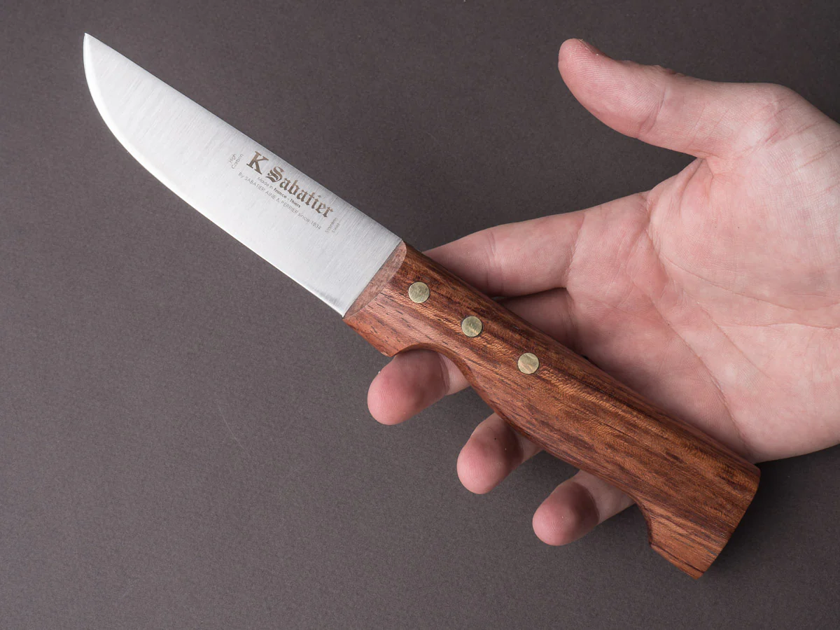 K Sabatier - Old Butcher - 4.5" Butcher - Rosewood Handle - Image 6