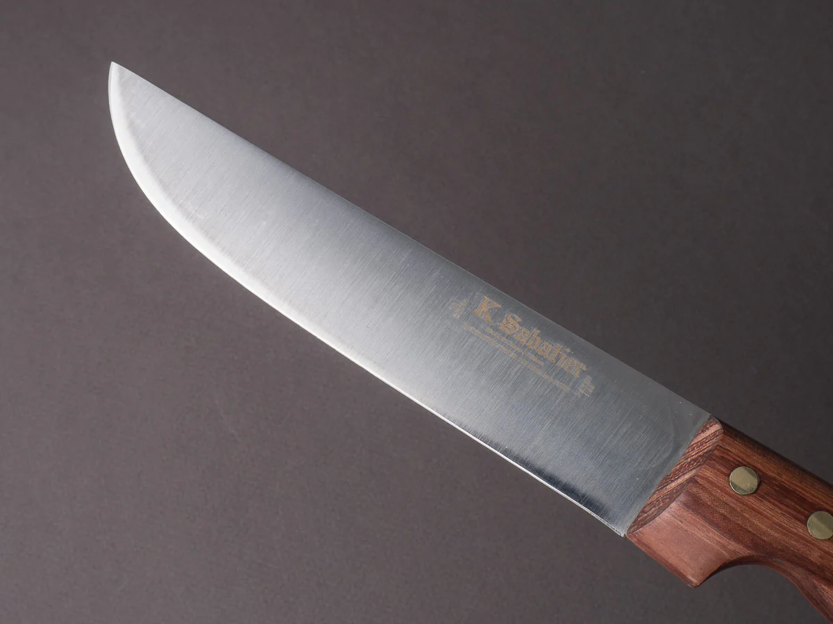 K Sabatier - Old Butcher - 7.5" Butcher - Rosewood Handle - Image 4