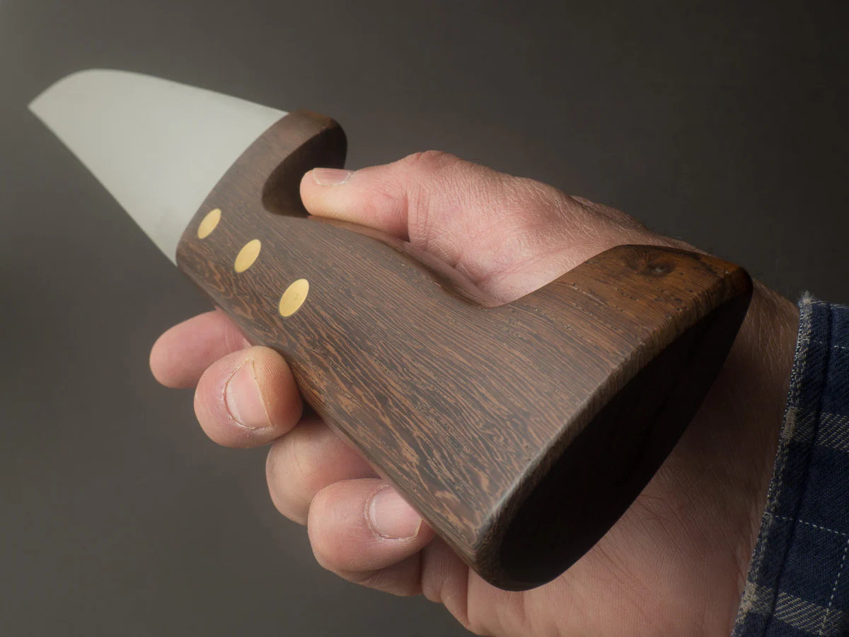 K Sabatier - Old Butcher - 11" Pointed Butcher - Rosewood Handle - Image 9