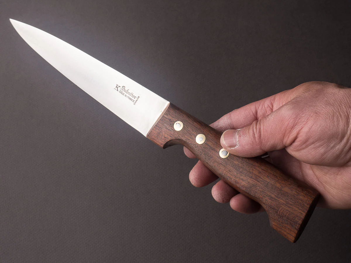 K Sabatier - Old Butcher - 7.5" - Saigner Butcher - Rosewood Handle - Image 5