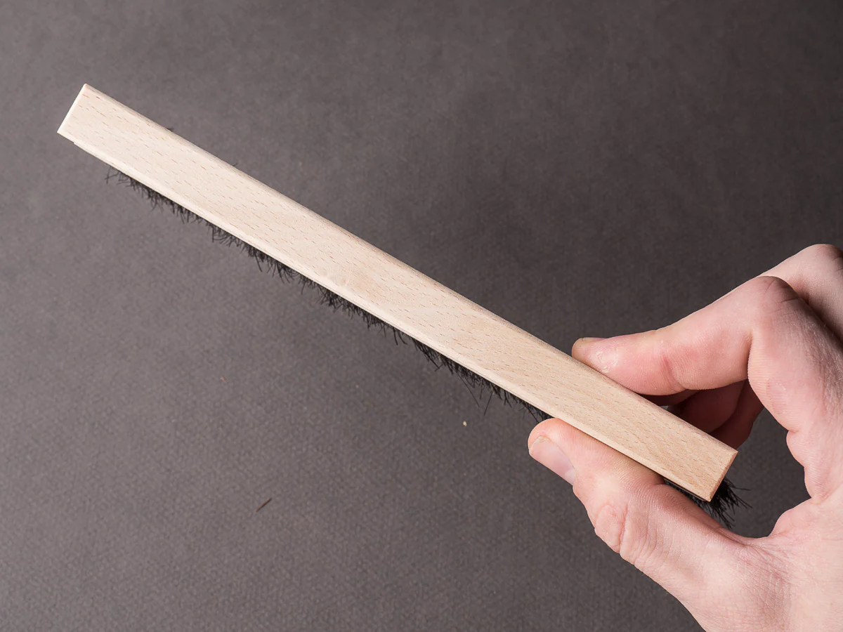 Kanaya - Table Cleaning Brush - 200mm - Horsehair/Polyester - Image 6