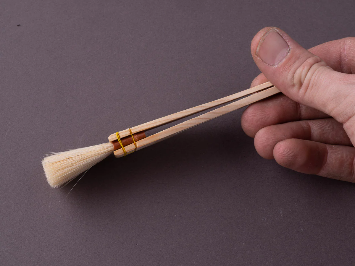 Kanaya - Cooking Brush - 36mm - Short - Goat Hair - Image 4