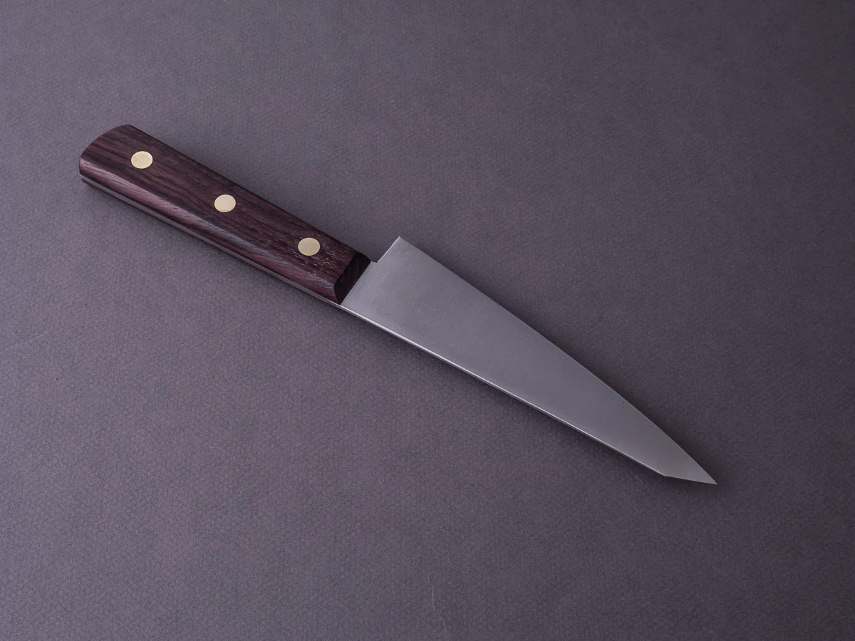 Kanehide - Bessaku - Semi-Stainless - 150mm - Honesuki Kaku - Western Handle - Image 3