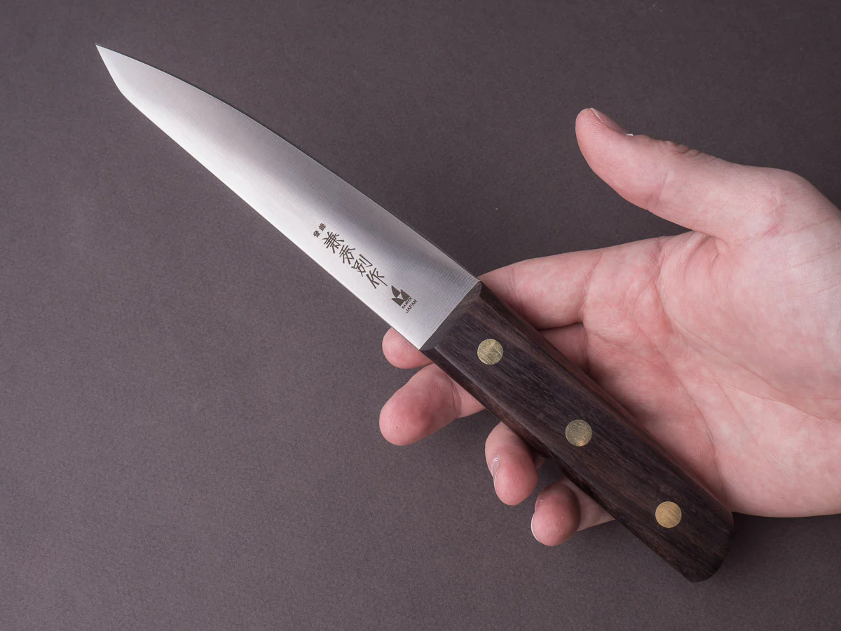 Kanehide - Bessaku - Semi-Stainless - 150mm - Honesuki Maru - Western Handle - Image 7