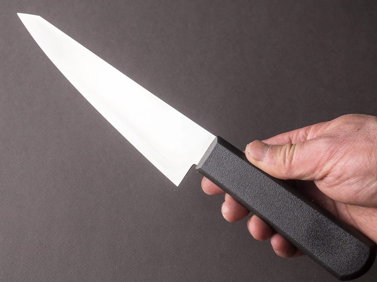 Kanehide - Bessaku - Stainless - 180mm - Honesuki Kaku - Elastomer Handle - Image 6