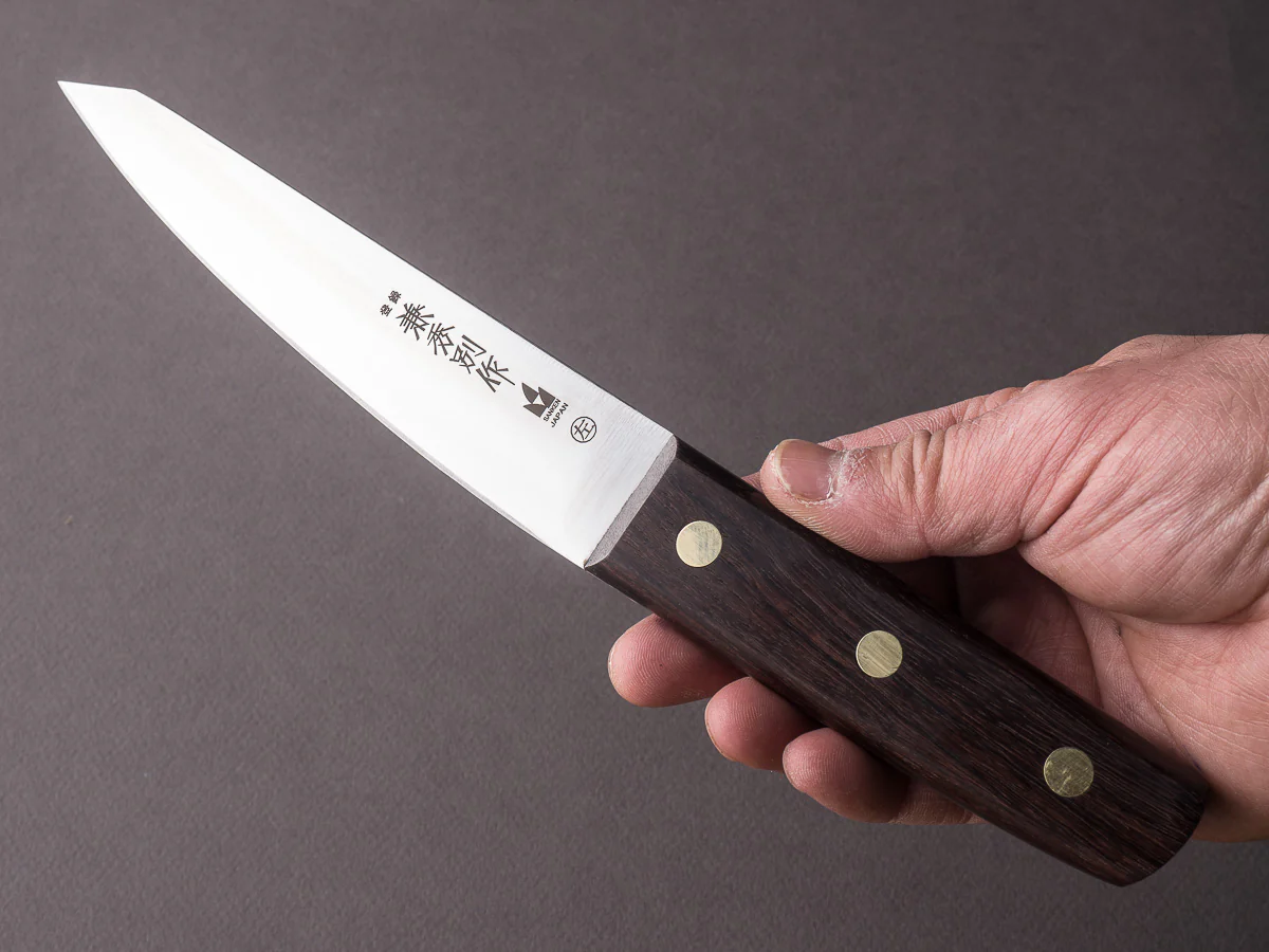 Kanehide - Bessaku - Stainless -  Left-Handed - 150mm Honesuki Maru - Western Handle - Image 5