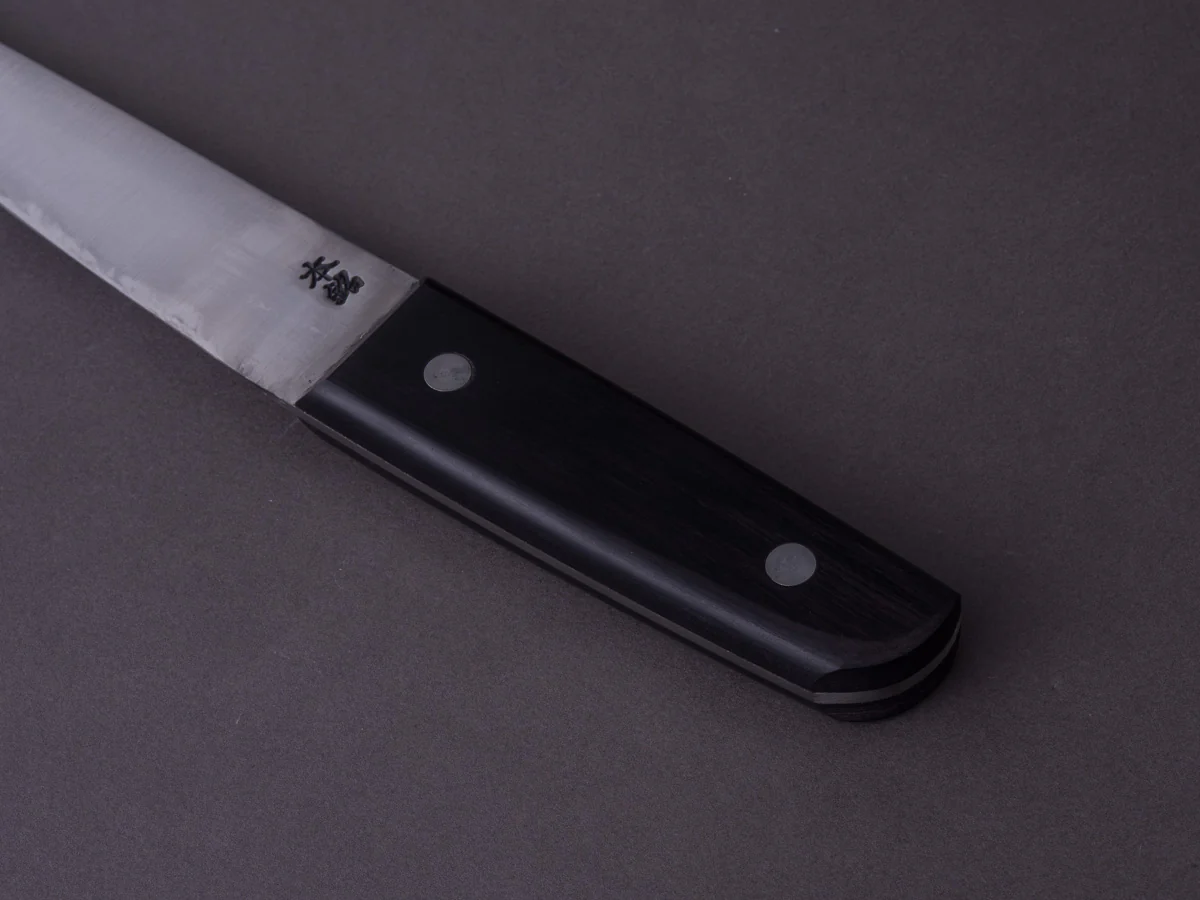 Goko Hamono - Kogetsu - Carbon - 150mm Honesuki Maru - Pakka Western Handle - Image 5