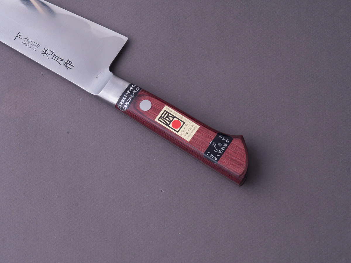 Goko Hamono - Kogetsu - Mono White #1 - Gyuto - 210mm - Western Handle - Image 3
