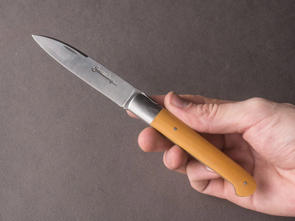 Laguiole en Aubrac - Folding Knife - 11cm Sauveterre - Boxwood - Bolster - Image 5