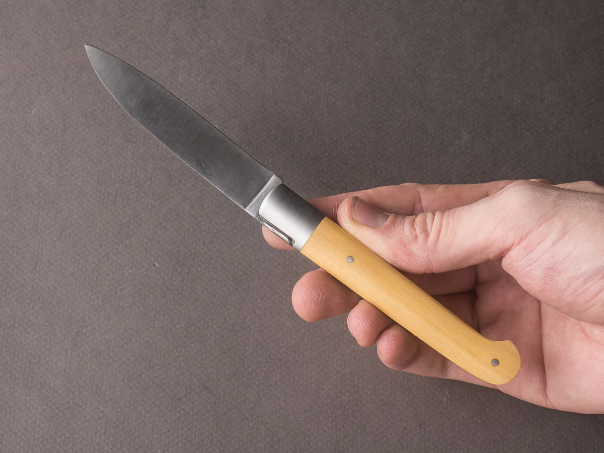 Laguiole en Aubrac - Folding Knife - 11cm Sauveterre - Boxwood - Bolster - Image 6