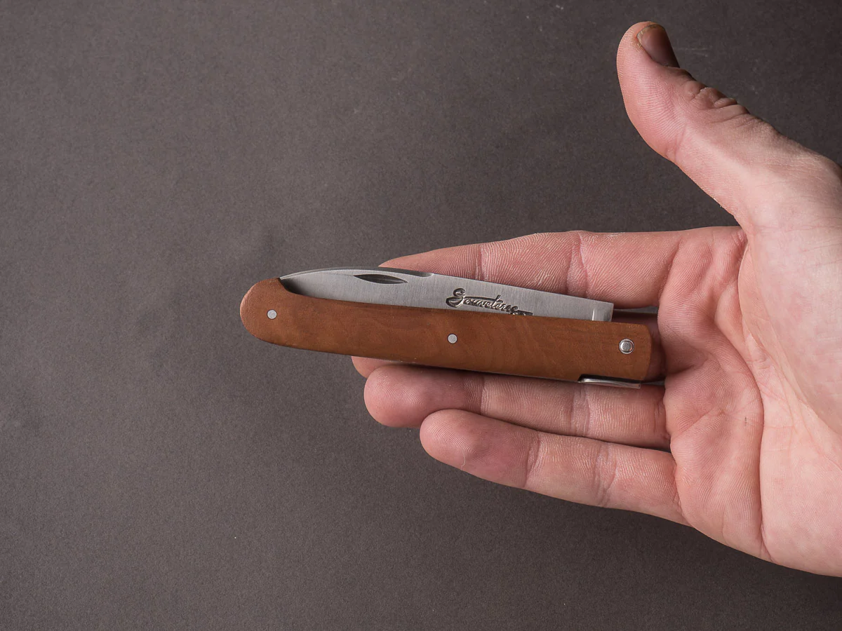 Laguiole en Aubrac - 110mm Folding Knife - Sauveterre - Full Briar - Spring Lock - Image 2
