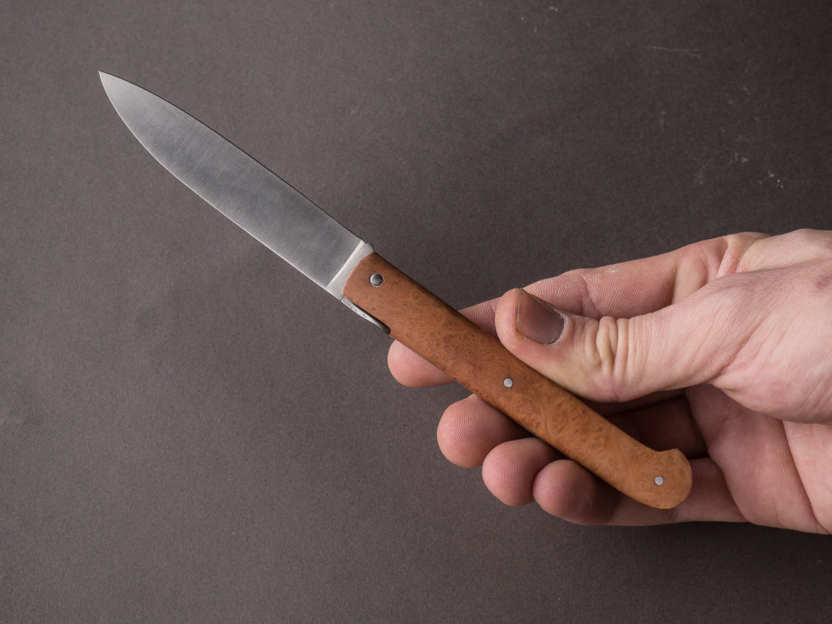 Laguiole en Aubrac - 110mm Folding Knife - Sauveterre - Full Briar - Spring Lock - Image 8