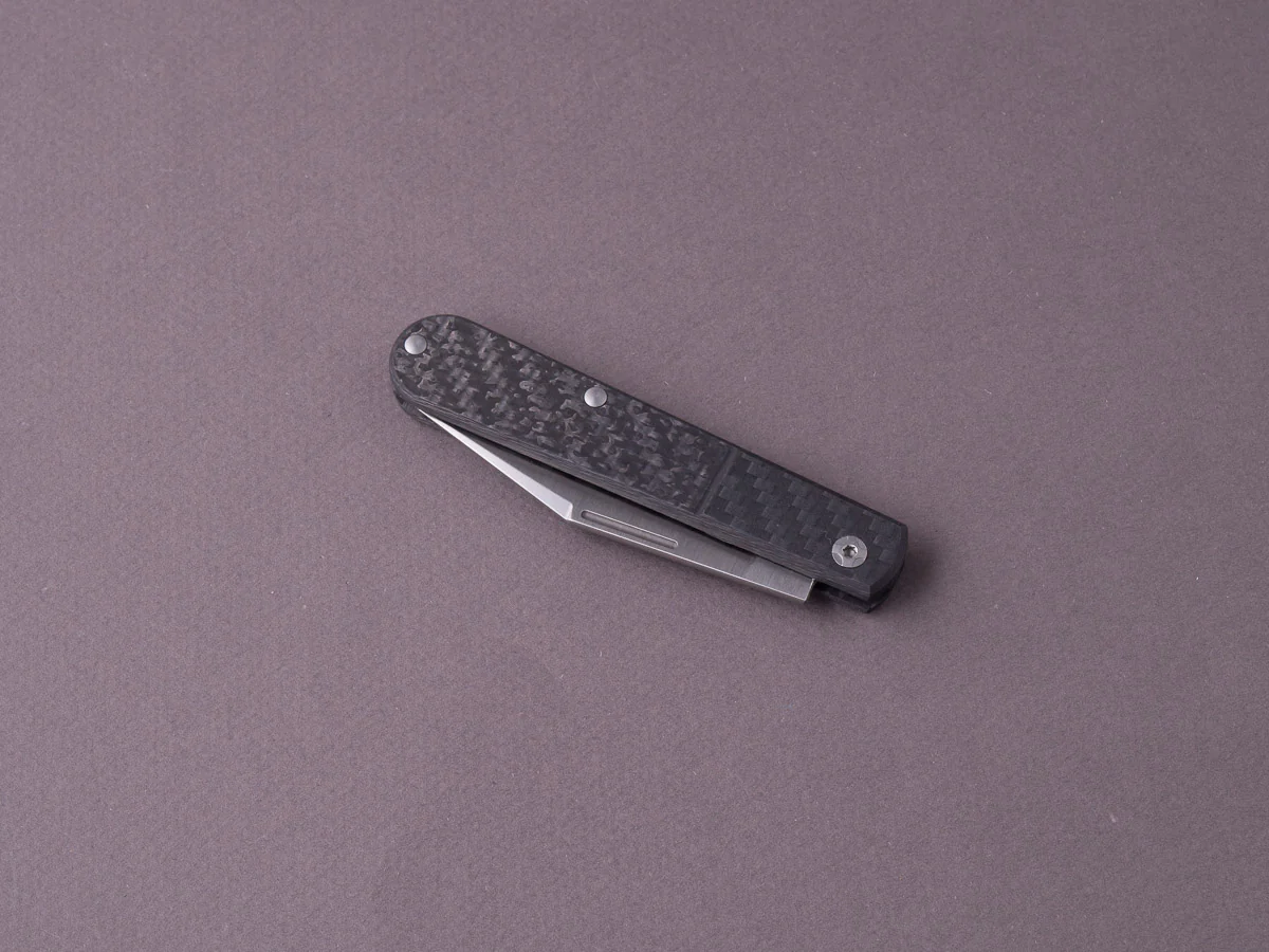 lionSTEEL - Folding Knife - Barlow - Shuffler - 65mm - M390 - Slip Joint - Carbon Fiber - Image 2