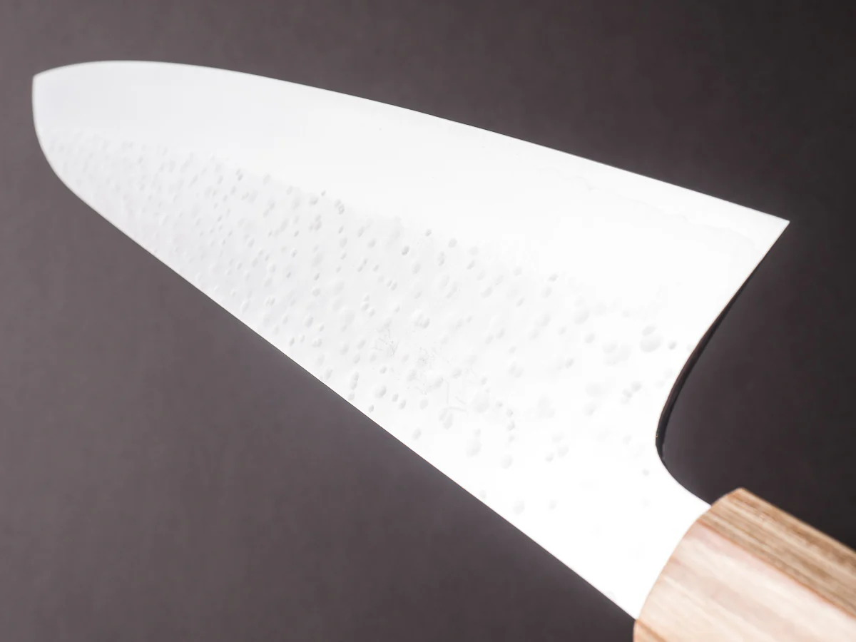 Makoto Kurosaki - Sakura - Tsuchime - SG2 - 240mm - Gyuto - Cherry Handle - Image 11