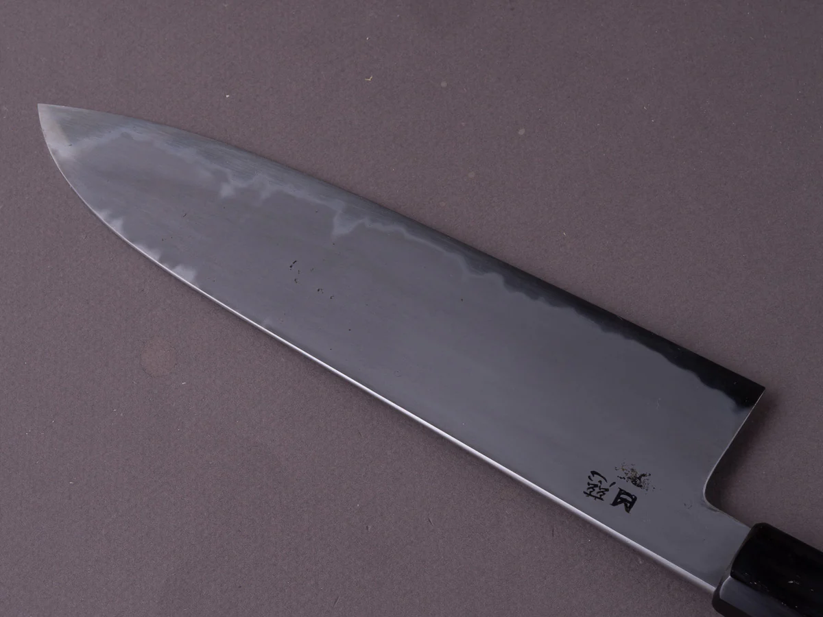 Merion Forge - Wrought Iron - 1.2562 W - Full Kasumi - 210mm Gyuto - Coracao de Negro Wa Handle - Image 2