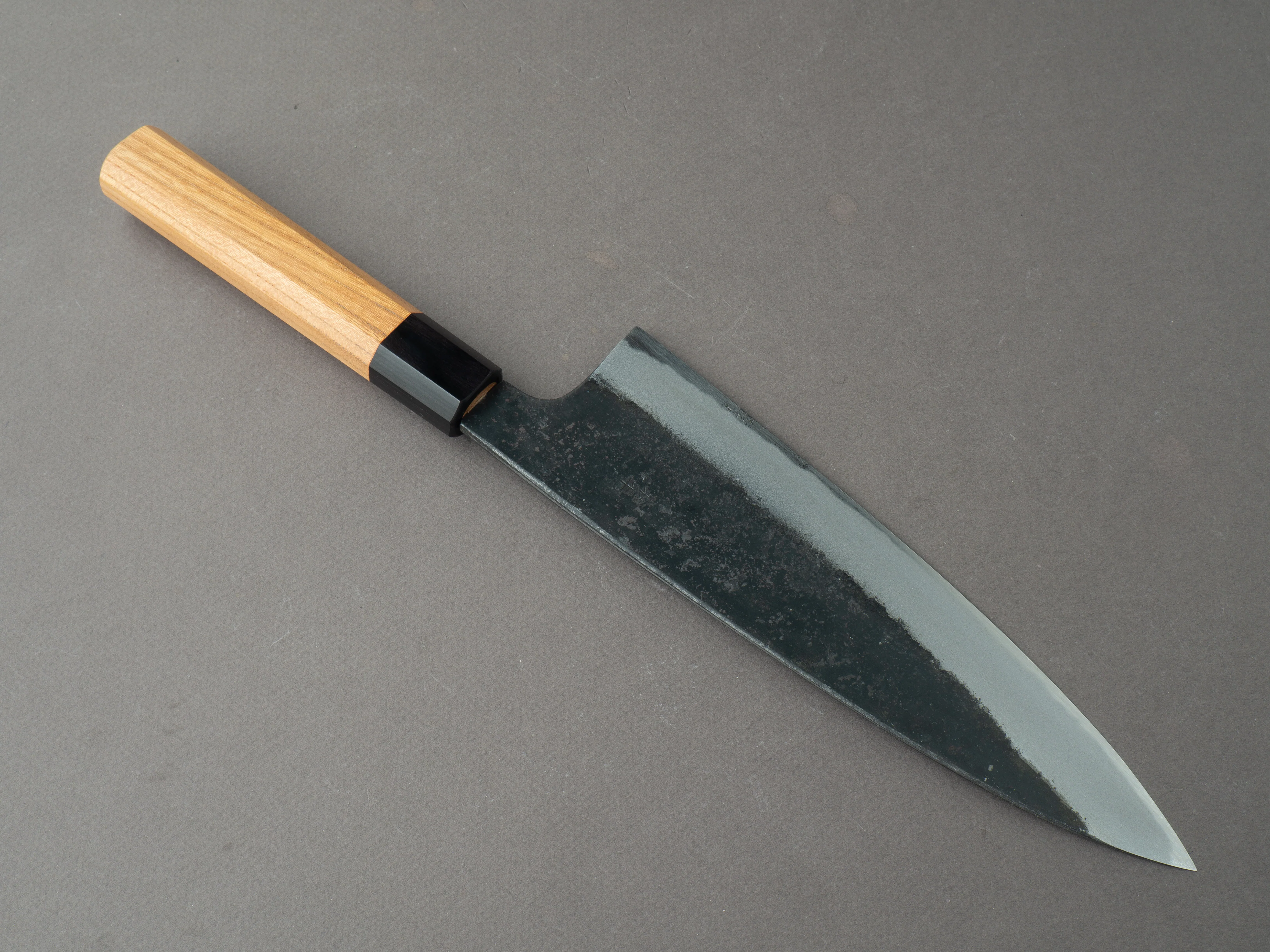 Morihei - Hisamoto - Kurouchi - White #2 - 210mm - Gytuo - Keyaki Zelkova - Extra Height - Image 2