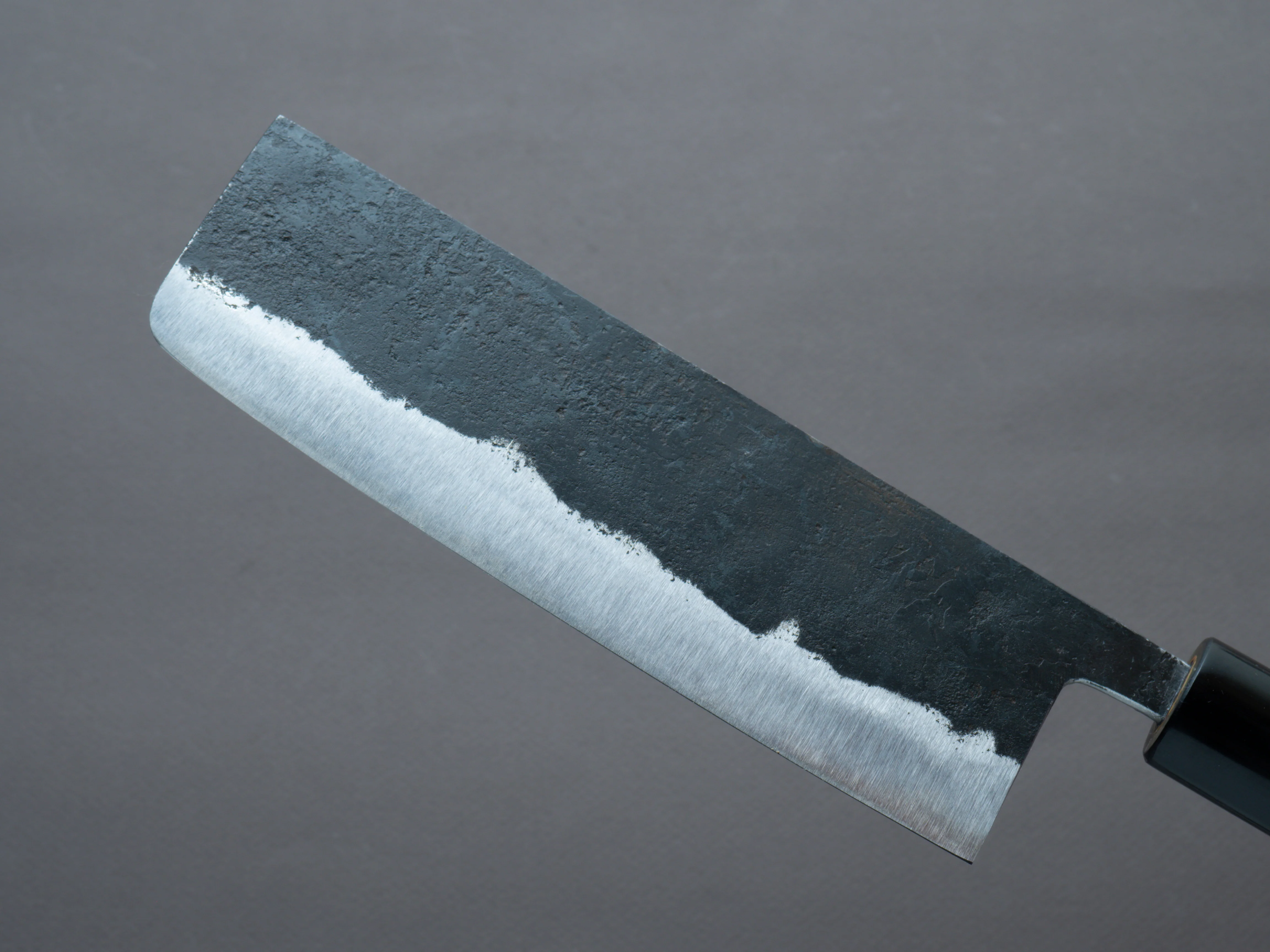Morihei - Hisamoto - Kurouchi - White #1 - 165mm Nakiri - Ho Wood Handle (D-Shape) - Image 3