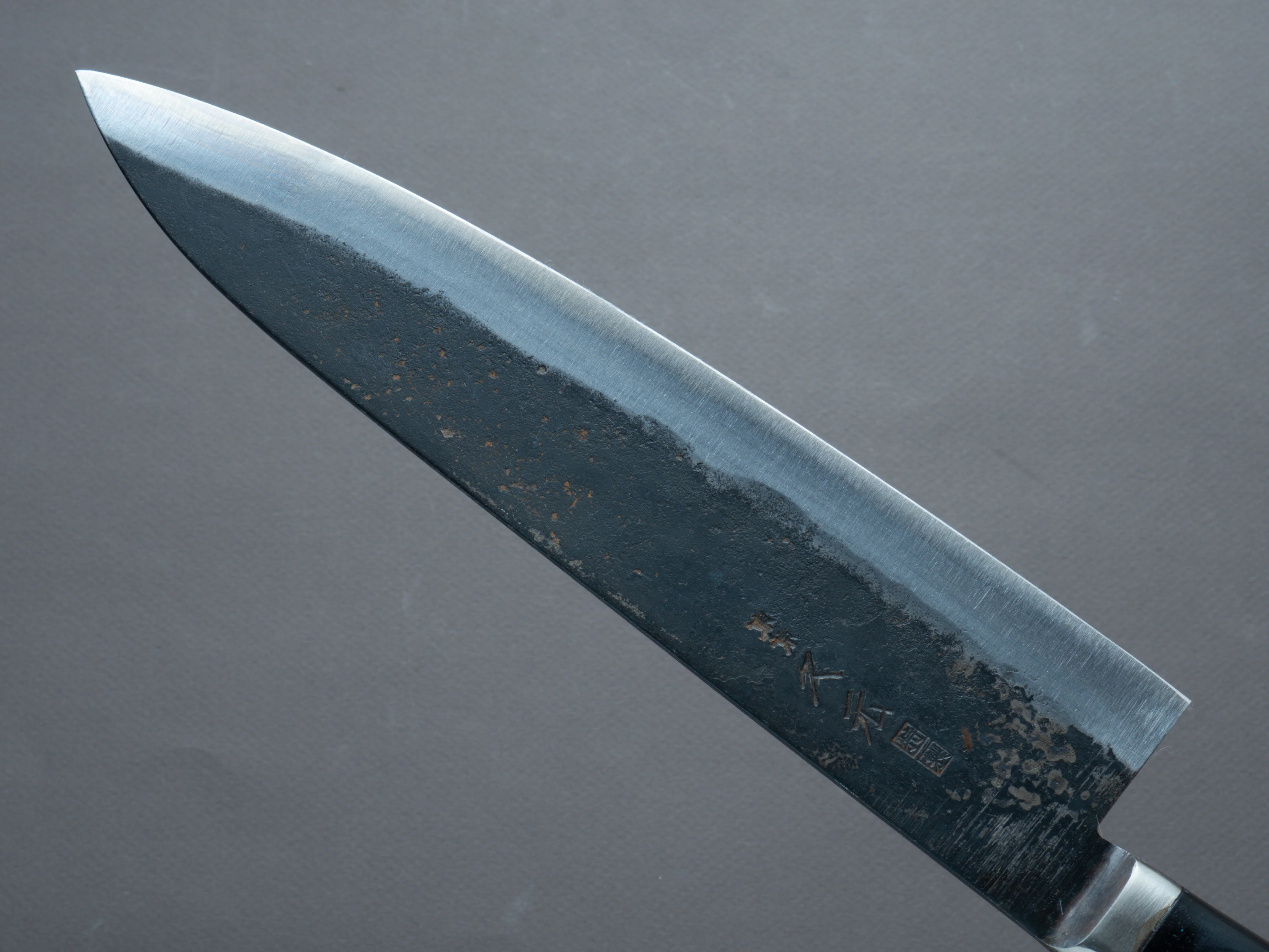 Morihei - Hisamoto - Kurouchi - White #1 - Gyuto 240mm - Western Handle - Image 4