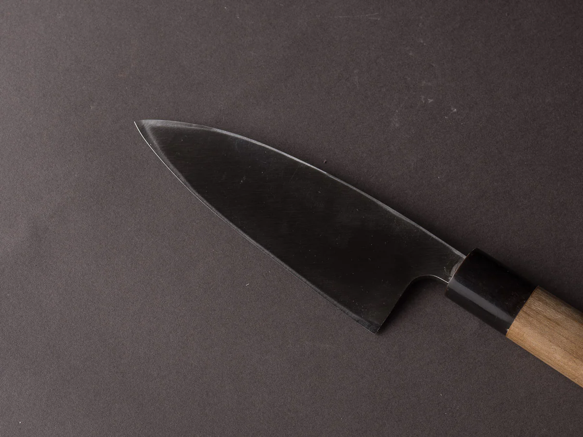 Mumei - Stainless - Deba - 120mm - Magnolia Handle - Image 6