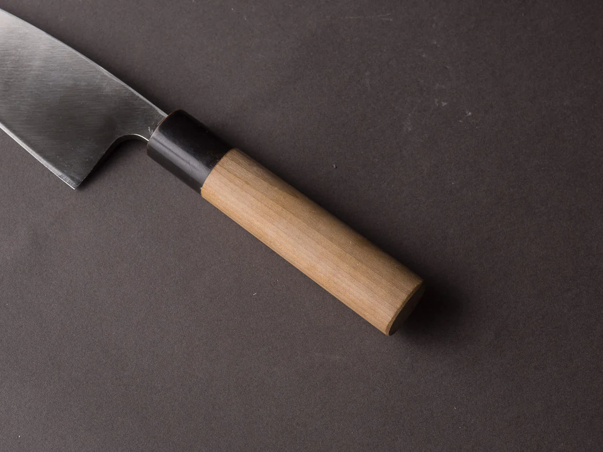 Mumei - Stainless - Deba - 120mm - Magnolia Handle - Image 7