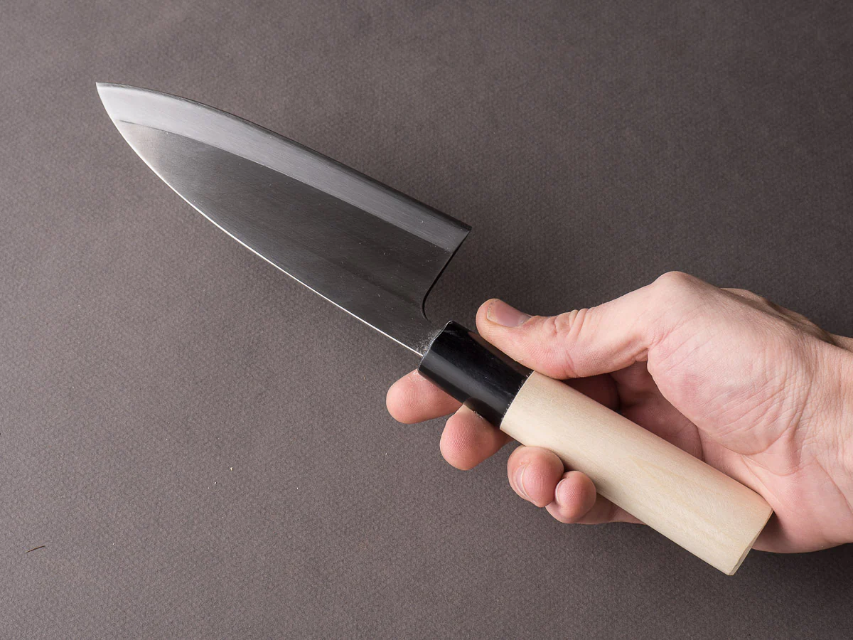 Mumei - Stainless - Deba - 150mm - Magnolia Handle - Image 8
