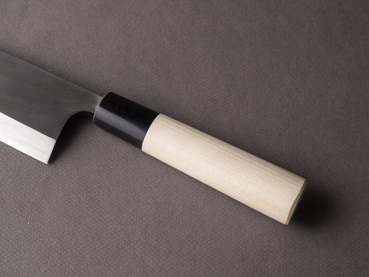 Mumei - Stainless - Left Handed - Deba -  165mm - Magnolia Handle - Image 6