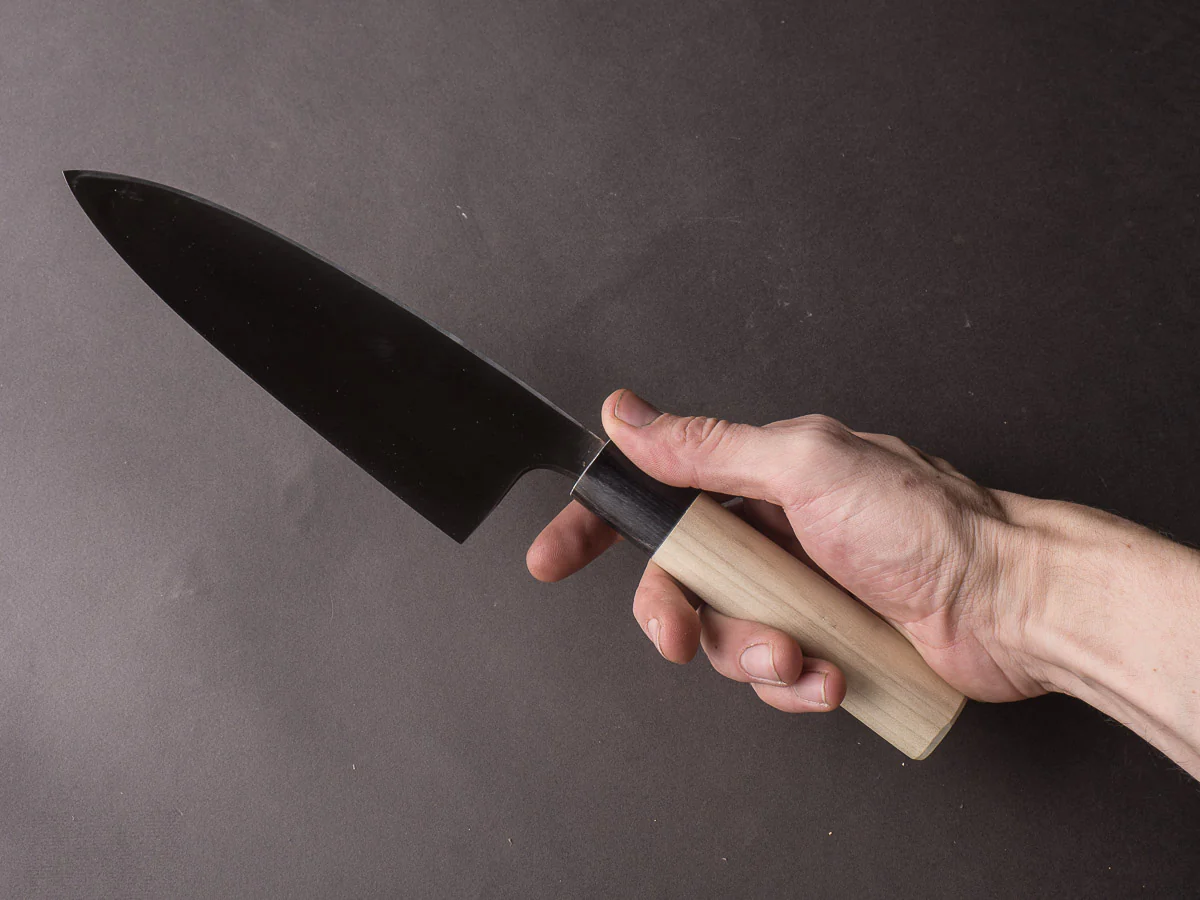 Mumei - Stainless - Deba - 180mm - Magnolia Handle - Image 7