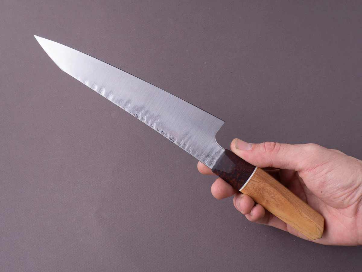 Pellegrino Cutlery - Mono-Steel - 52100 - 185mm Petty - Custom Maple Handle - Image 10