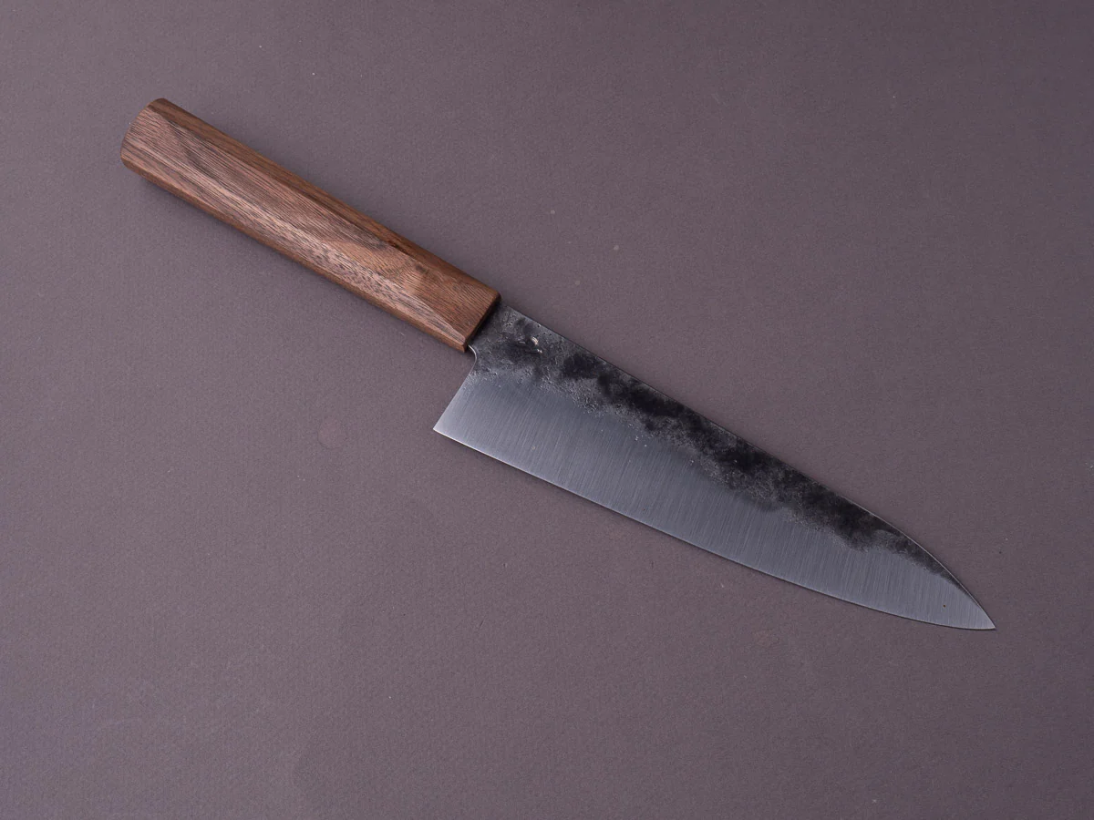 Soma - Standard Chef's Set - 80CRV2 Carbon - Kurouchi - 190mm Gyuto - Walnut Handle - Image 2
