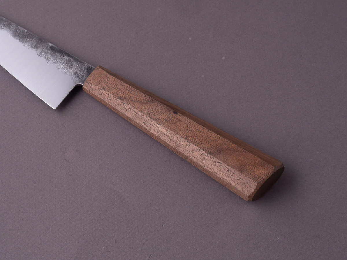 Soma - Standard Chef's Set - 80CRV2 Carbon - Kurouchi - 120mm Petty - Walnut Handle - Image 5