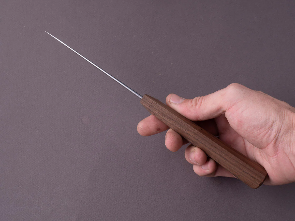 Soma - Standard Chef's Set - 80CRV2 Carbon - Kurouchi - 120mm Petty - Walnut Handle - Image 8