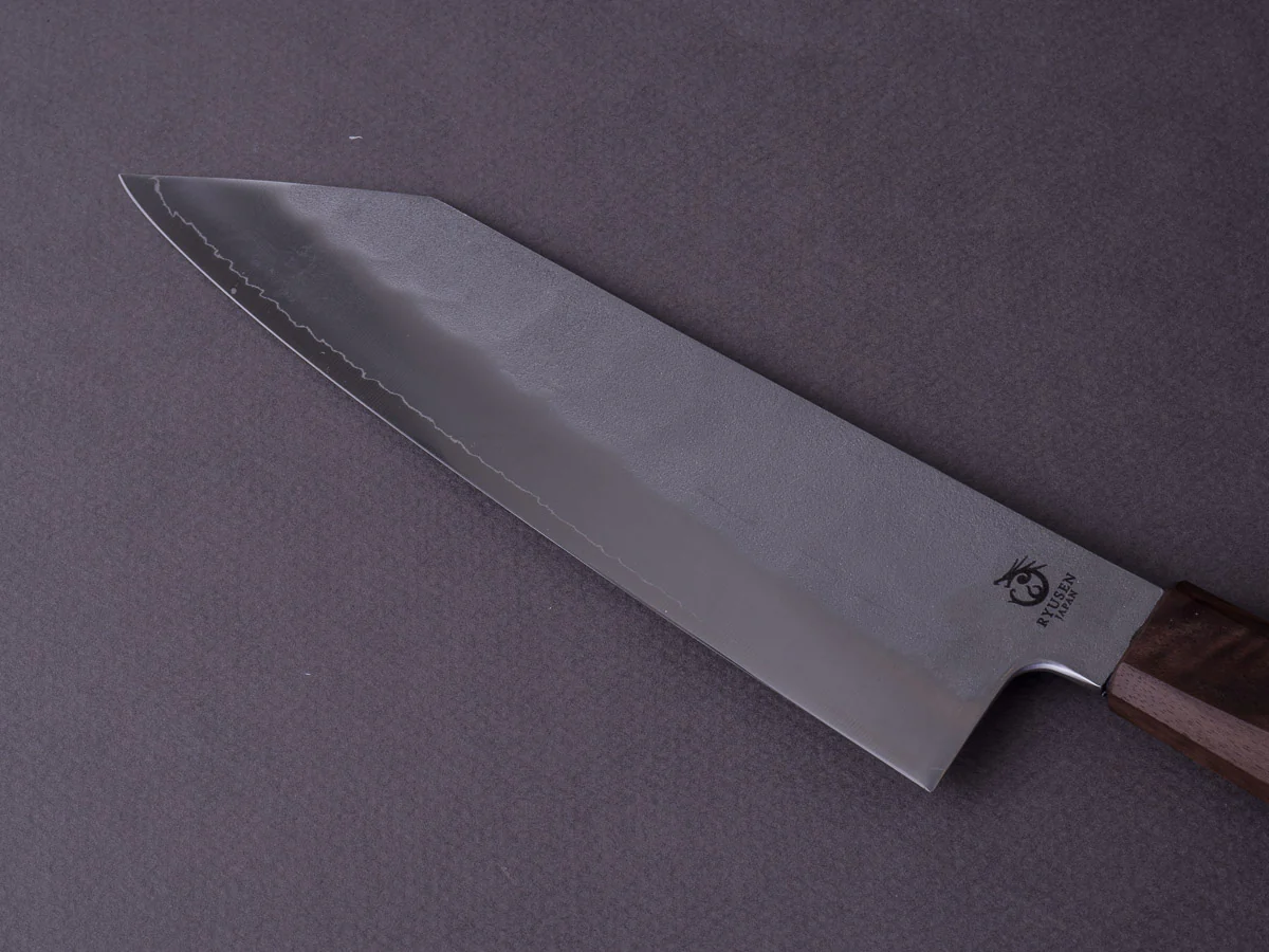 RYUSEN - BLAZEN RYU WA - SG2 Nashiji - 175mm Bunka - Walnut Handle - Image 5